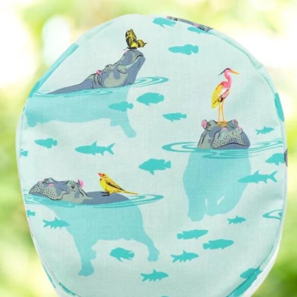 PREMIUM Hippo~ Euro Style Scrub Cap, Unisex Nurse Cap, CNA, RN, MD - Picture 3 of 4